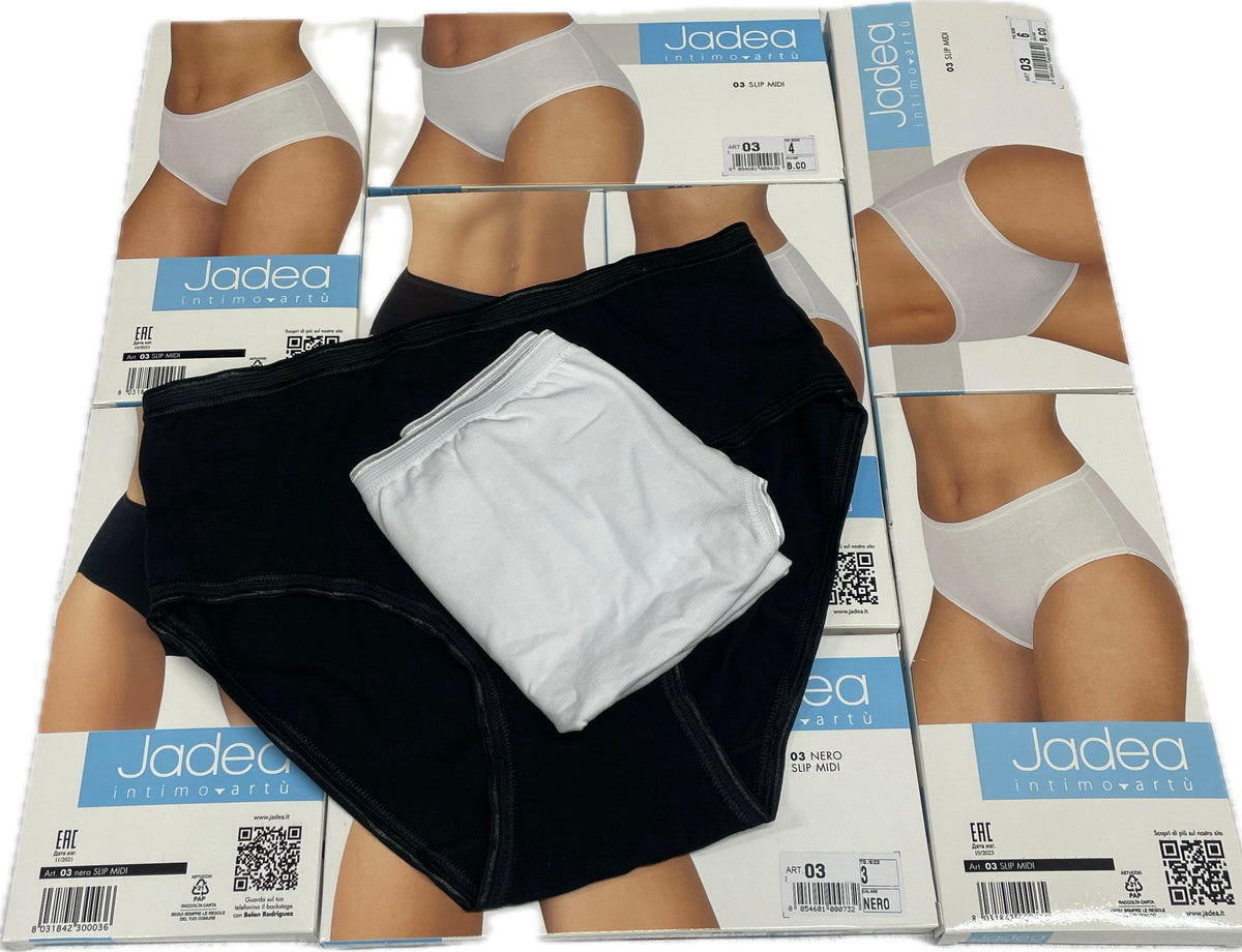 Slip Donna Jadea Pizzo e Lycra Bianco o Nero elasticizzato 1094 Slip Donna Jadea Pizzo e Lycra Bianco o Nero elasticizzato 1094