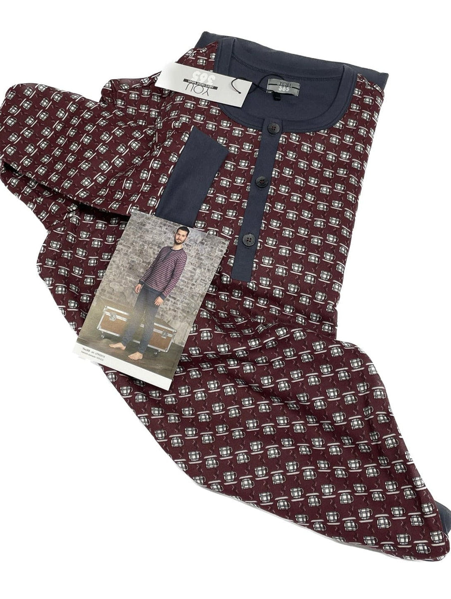 Caldo Cotone Linclalor Pigiama Serafino Pigiama Donna Marca