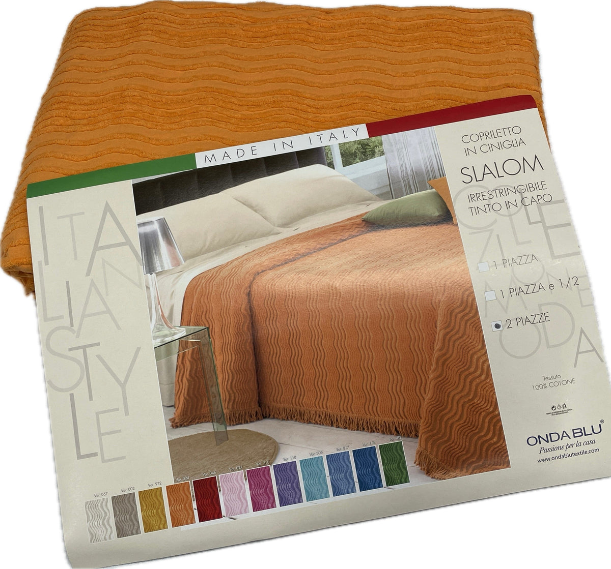 Coperta in ciniglia con nappe in jacquard, per letto, divano e poltrona, con frange bohémien, colore rosso, S: 60 x 75