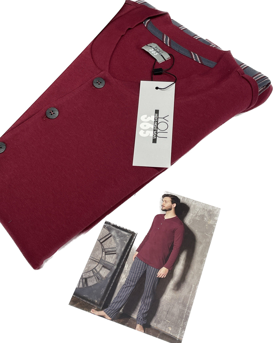 Pigiama Uomo caldo cotone Linclalor - Main Image