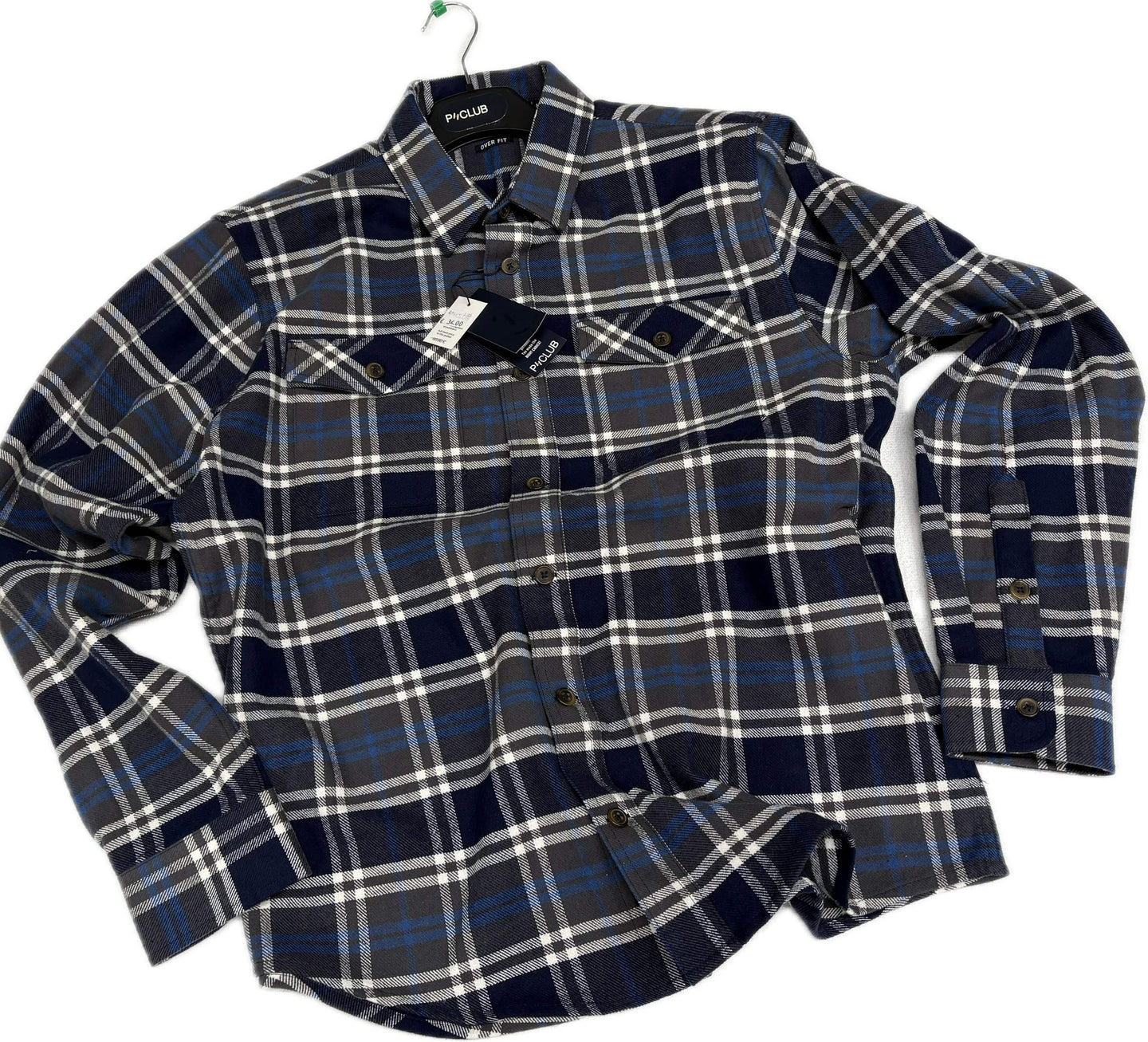 Apparel 62 srl Camicia scozzese caldo cotone Polo Club collezione 2026 Magazzinieuropa