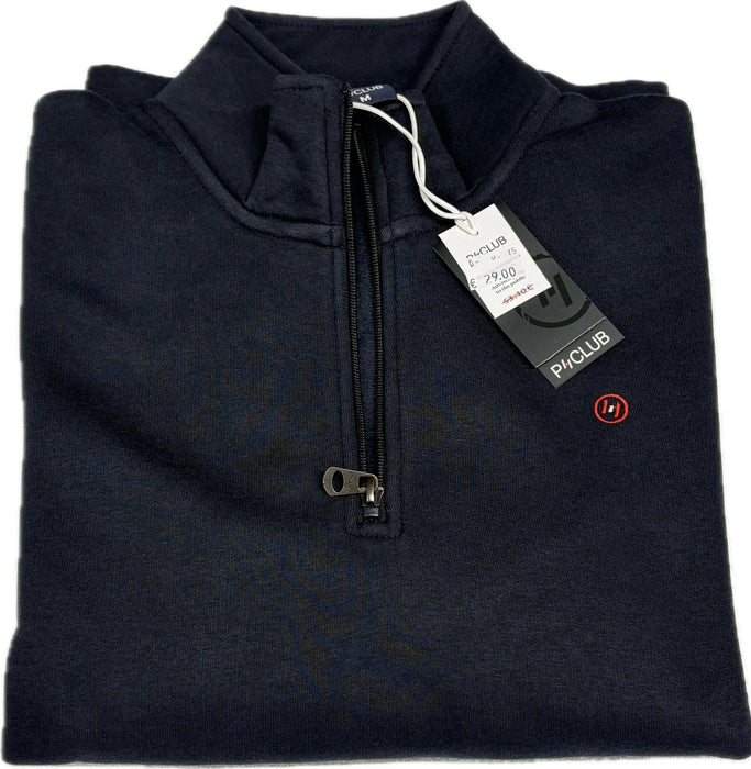 Apparel 62 srl Felpa uomo  mezza zip polo club lavoro tuta Magazzinieuropa
