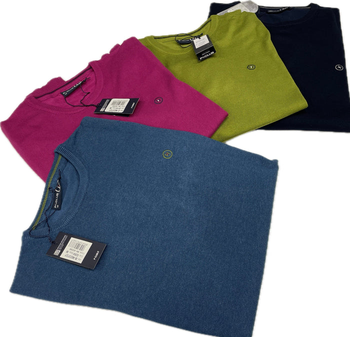 Apparel 62 srl Maglioncino uomo girocollo viscosa PoloClub inverno Magazzinieuropa