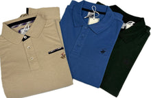 Carica l'immagine nel visualizzatore di Gallery, Apparel 62 srl Polo da uomo manica lunga Bevery Hills 100% cotone Magazzinieuropa