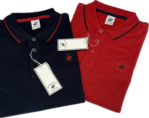 Apparel 62 srl Polo uomo Beverly Hills manica lunga in cotone 100% Magazzinieuropa