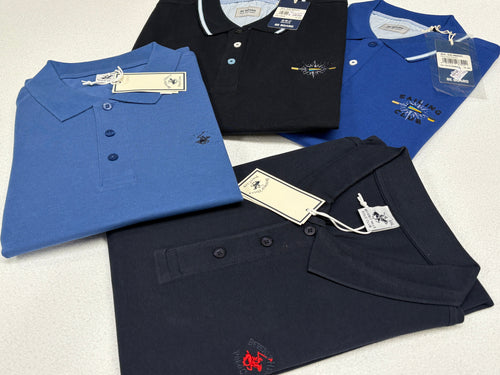 Apparel 62 srl Polo uomo Calibrate estive P-Club e Be Board cotone 100% Magazzinieuropa