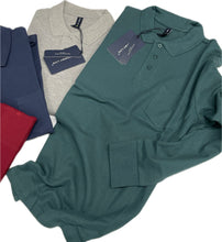 Carica l&#39;immagine nel visualizzatore di Gallery, Apparel 62 srl Polo uomo manica lunga in cotone 100% Magazzinieuropa