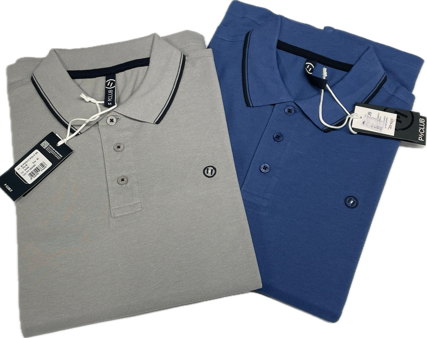 Polo uomo P-Club cotone 100% manica lunga1