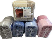 Carica l&#39;immagine nel visualizzatore di Gallery, Biancaluna Trapunta 350g 100% cotone Biancaluna Italiana Dern Made in Italy double-face Magazzinieuropa