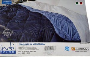 Biancaluna Trapunta invernale Biancaluna Italiana Made in Italy double-face Magazzinieuropa