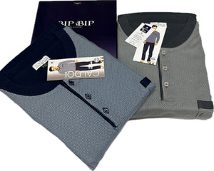 Bipbip Pigiama bipbip calibrato cotone caldo 100% oversize Made in Italy Magazzinieuropa