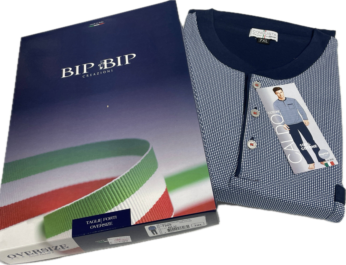 Bipbip Pigiama bipbip calibrato cotone caldo oversize Magazzinieuropa