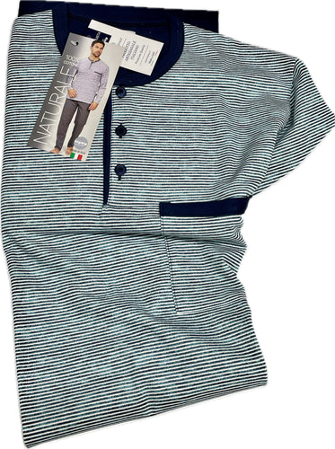 Bipbip Pigiama uomo Bipbip made in Italy 100% cotone primavera 25 leggero Magazzinieuropa