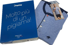 Carica l&#39;immagine nel visualizzatore di Gallery, Bipbip Pigiama uomo corto Bipbip made in Italy 100% cotone Magazzinieuropa