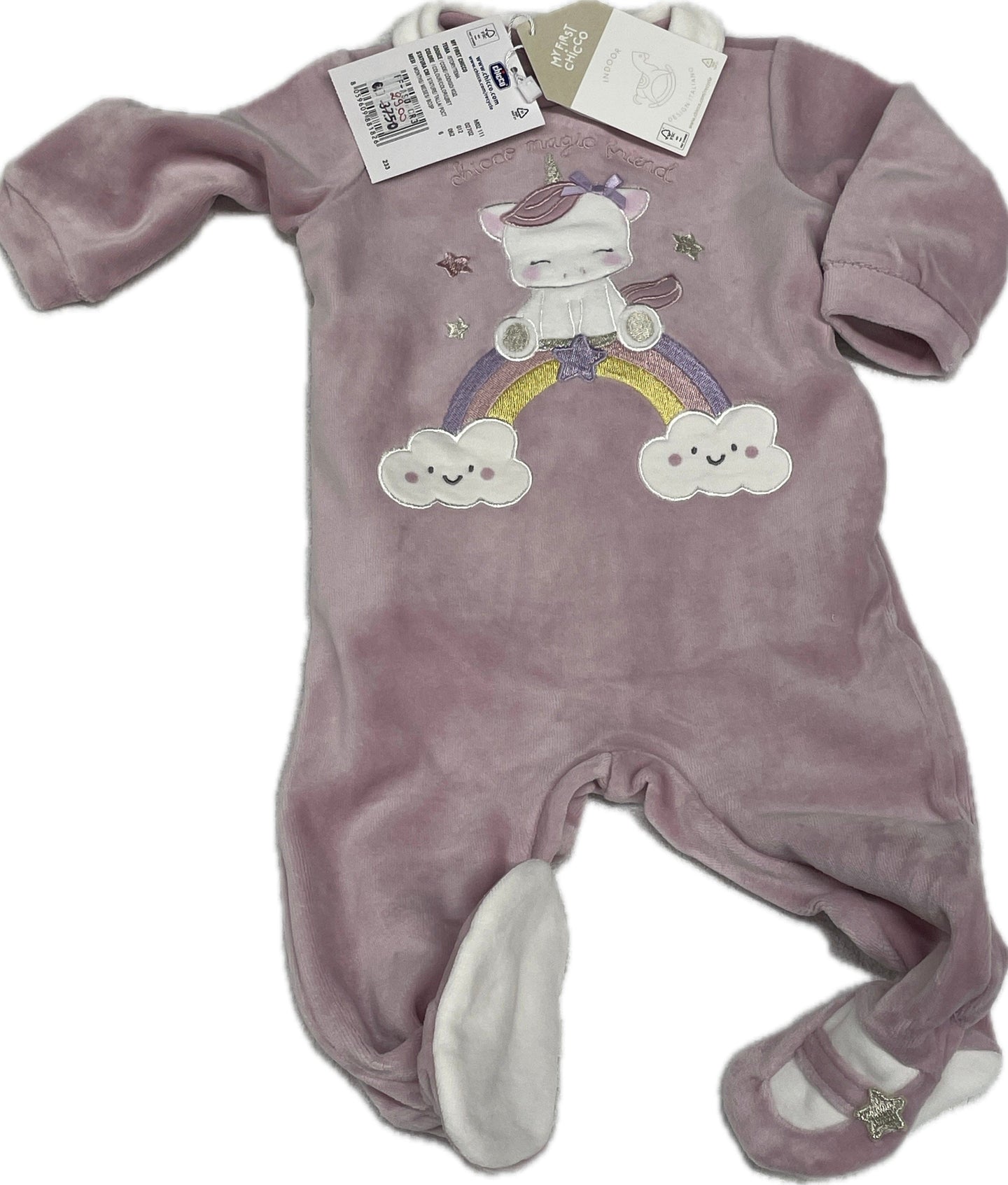 Chicco Tutina unicorno Chicco ciniglia Magazzinieuropa