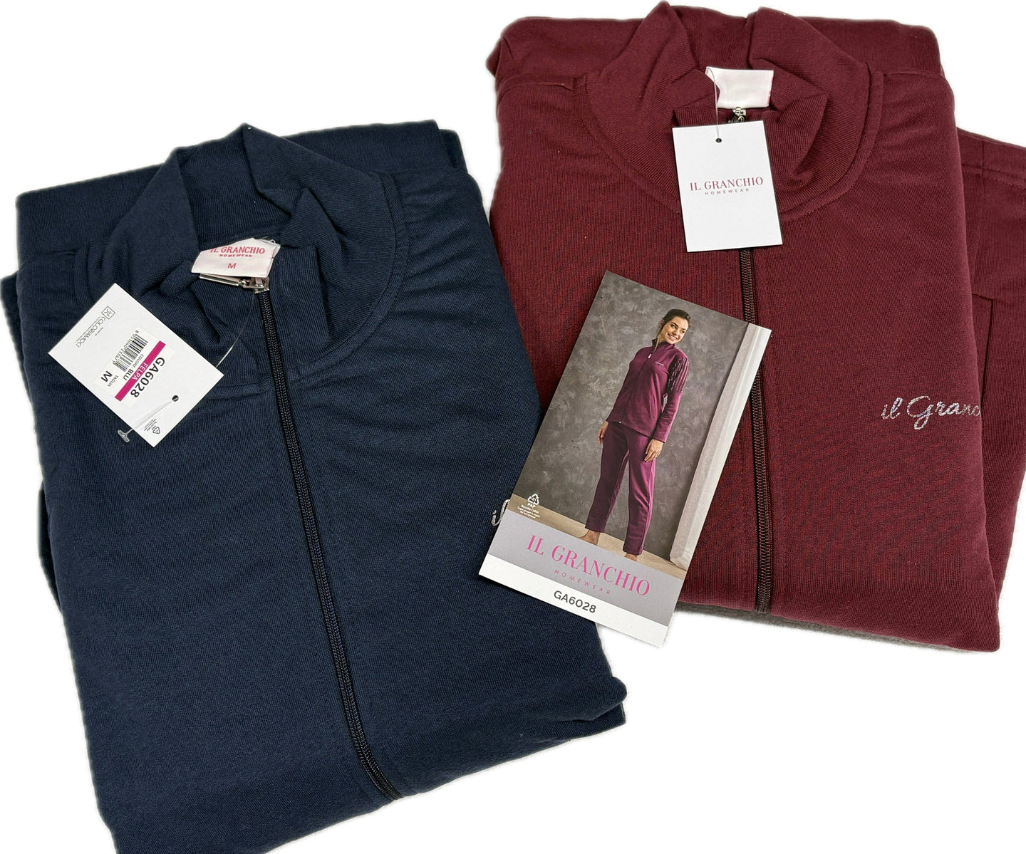 Coloriamoci Tuta donna del Granchio in cotone felpato caldo inverno 2026 Magazzinieuropa