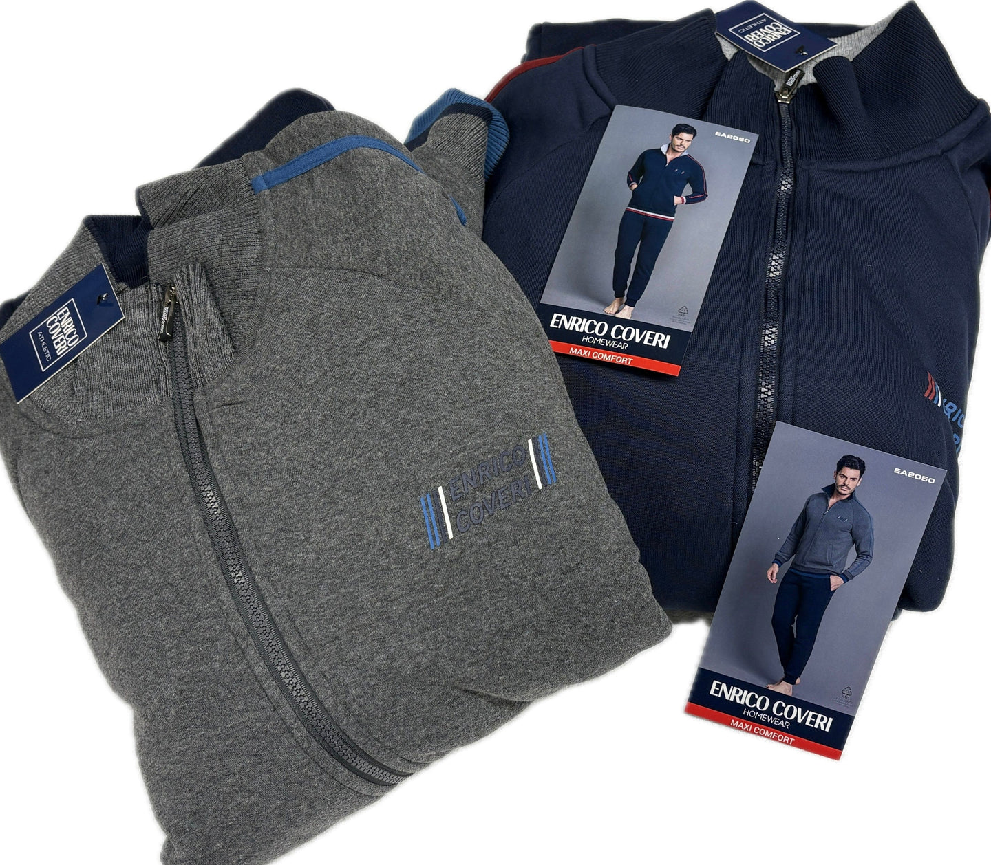 Coloriamoci Tuta felpata Enrico Coveri calibrata uomo calda Magazzinieuropa