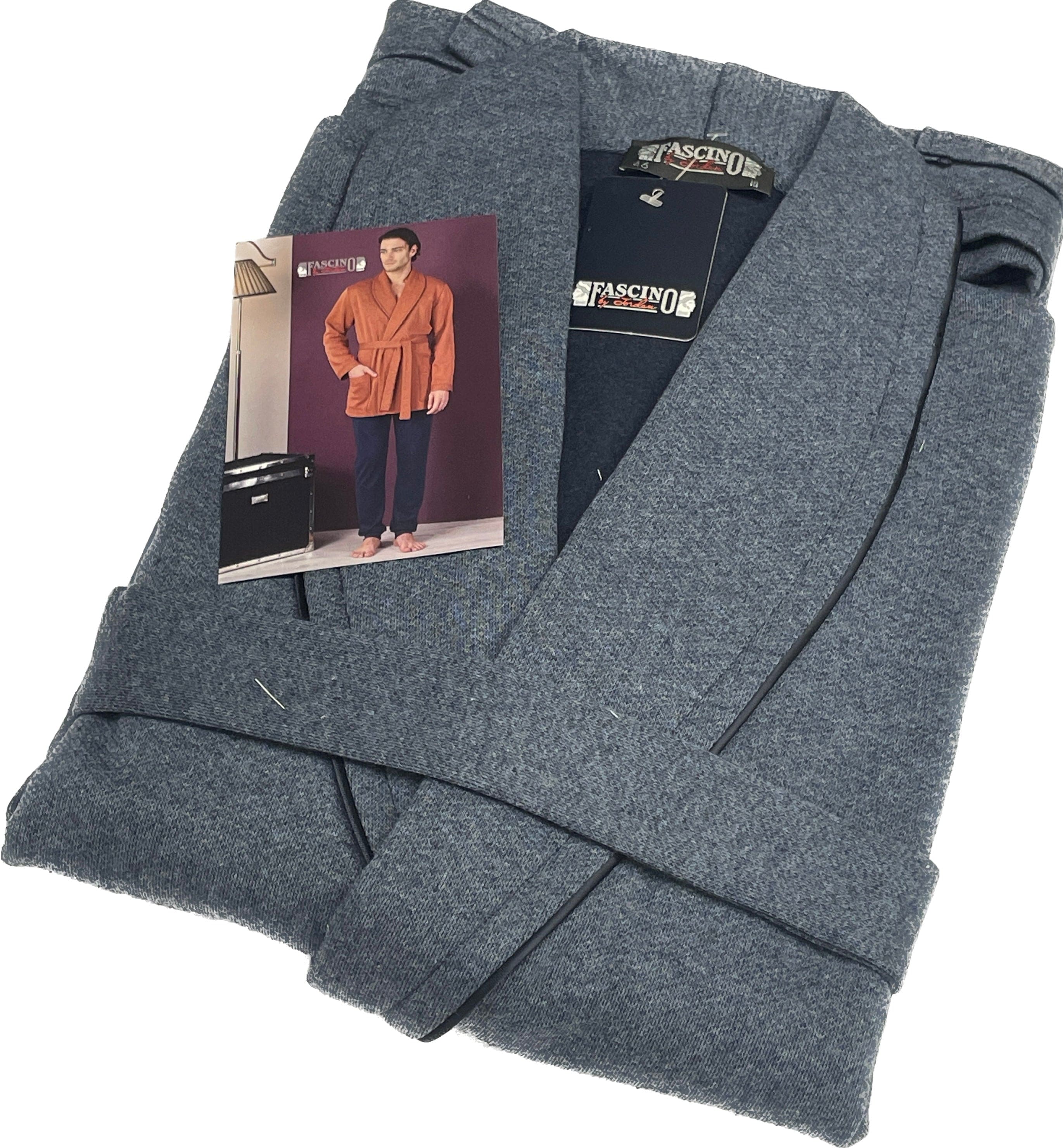 Noidinotte Vestaglia Vestaglia Uomo Pile Corta Fascino Giacche Da