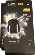 Carica l&#39;immagine nel visualizzatore di Gallery, Daring Group Maglia termica unisex lana merino Made in Italy Magazzinieuropa