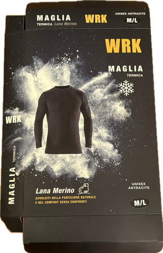 Daring Group Maglia termica unisex lana merino Made in Italy Magazzinieuropa