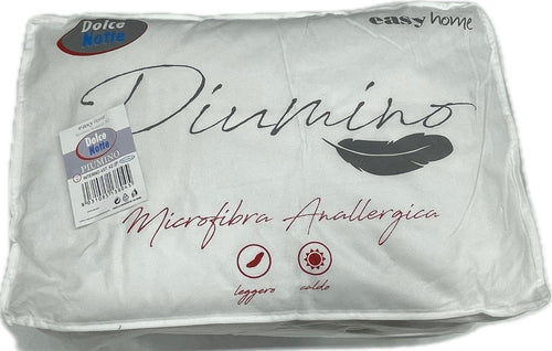 Easy Home Piumino 4 stagioni interno bianco 300g fine serie Microfibra Magazzinieuropa