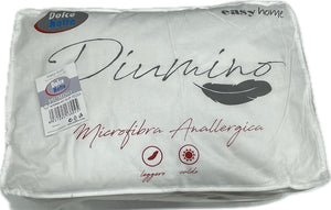 Easy Home Piumino 4 stagioni interno bianco 300g fine serie Microfibra Magazzinieuropa
