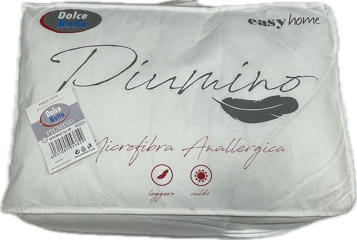 Easy Home Piumino interno bianco 300g fine serie Microfibra Magazzinieuropa