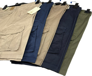 Eur Class srl Bermuda uomo con tasconi cotone 98% Egitto Royal Cap Magazzinieuropa