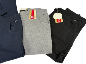 Fratelli Campagnolo Pantaloni tuta felpati donna cotone 100% polso Magazzinieuropa