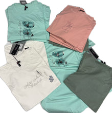 Carica l'immagine nel visualizzatore di Gallery, Fratelli Campagnolo T-shirt maglia donna mezza manica 100% cotone F.lli Campagnolo leggera stampe Magazzinieuropa