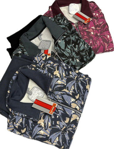 Fratelli Campagnolo Tuta donna calde felpate invernali fine serie 2025 fantasia F.lliCampagnolo Magazzinieuropa