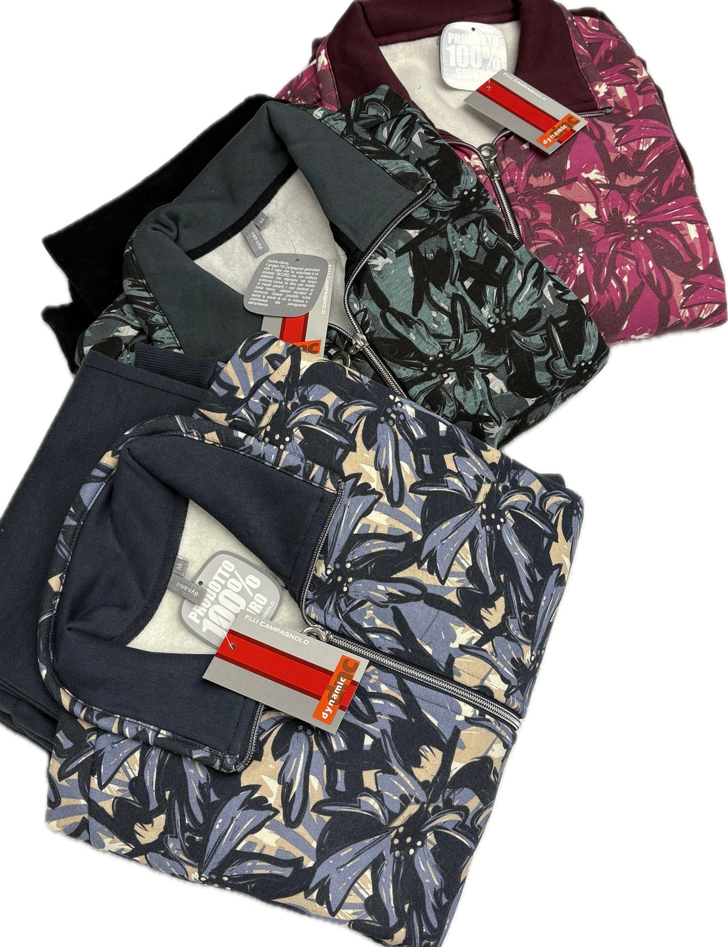 Fratelli Campagnolo Tuta donna calde felpate invernali fine serie 2025 fantasia F.lliCampagnolo Magazzinieuropa