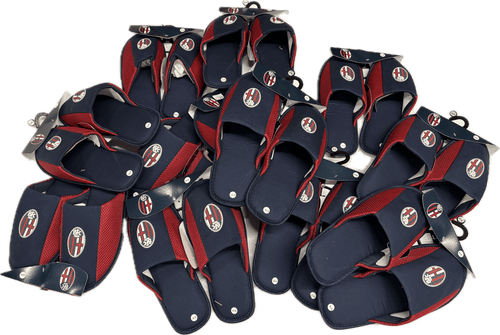Frimm Ciabatta BCF del Bologna calcio 1909 Ufficiale comoda da casa con suola rigida Magazzinieuropa