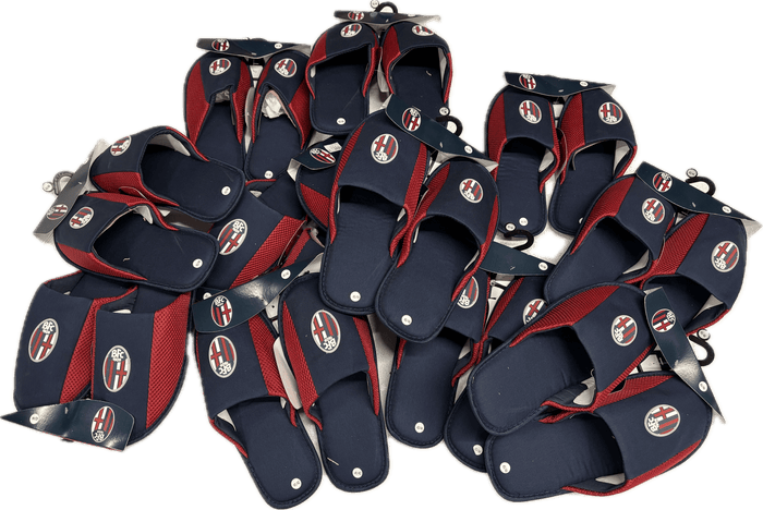 Frimm Ciabatta BCF del Bologna calcio 1909 Ufficiale comoda da casa con suola rigida Magazzinieuropa