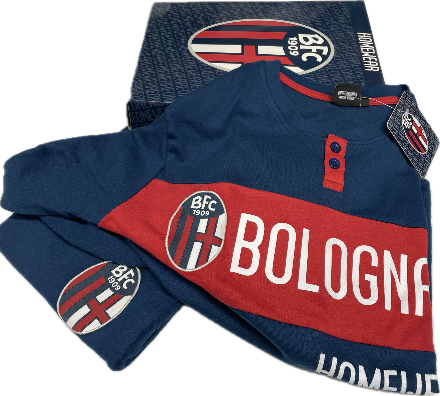 Frimm Pigiama del Bologna Calcio BFC 1909 Ufficiale 24/25 Magazzinieuropa