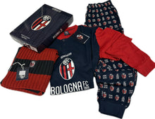 Carica l'immagine nel visualizzatore di Gallery, Frimm Pigiami Bologna Calcio BFC1909 Ufficiale cotone 100% 2027 Magazzinieuropa