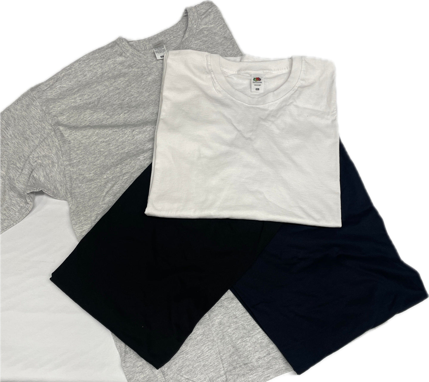 Fruit of the Loom Maglia manica lunga cotone Fruit of the Loom Classica liscia t.unita Magazzinieuropa