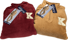 Carica l'immagine nel visualizzatore di Gallery, G&amp;C Enterprese Pigiama donna di Kappa Coral zip giovanile ufficiale Magazzinieuropa