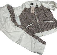 Carica l&#39;immagine nel visualizzatore di Gallery, Gebel keyup completo felpa pantalone glamour donna leggero cotone Magazzinieuropa