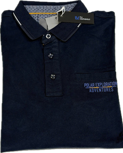 Gebel Polo 100% caldo cotone manica lunga F.lli Campagnolo Magazzinieuropa