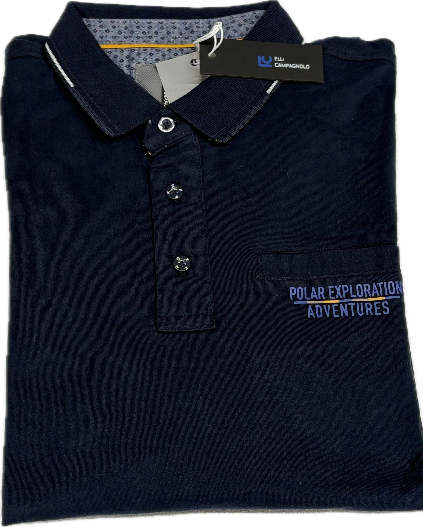 Gebel Polo 100% caldo cotone manica lunga F.lli Campagnolo Magazzinieuropa