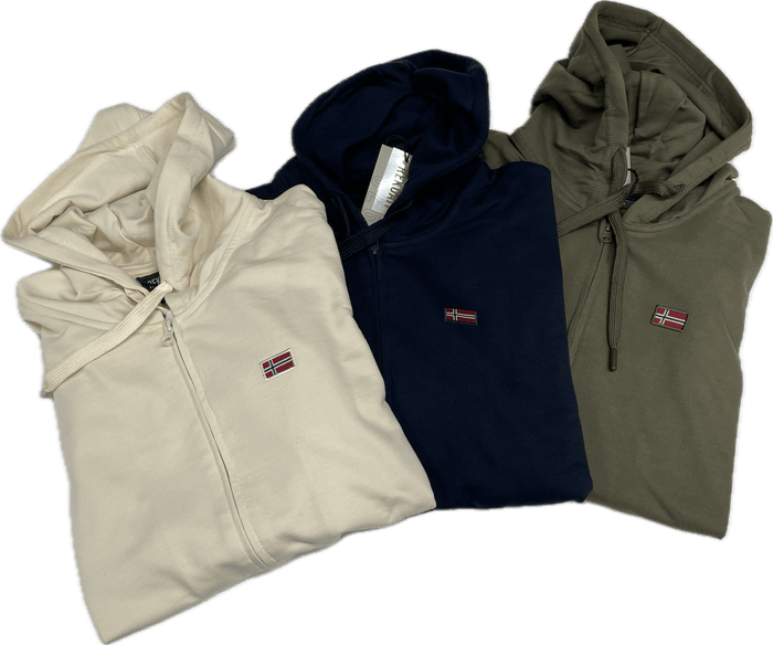 GIT Felpa full zip con cappuccio primavera GIT Magazzinieuropa