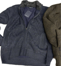 Carica l&#39;immagine nel visualizzatore di Gallery, GIT Giacca uomo full zip maglione caldo coral interno Caldissima collezione 2026 Magazzinieuropa