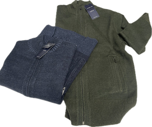 GIT Maglione uomo giacca aperto lana misto calda Magazzinieuropa