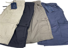 Carica l&#39;immagine nel visualizzatore di Gallery, GIT Pantaloni corti 100% cotone con elastico in vita e tasconi laterali primavera/estate Magazzinieuropa