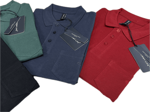 GIT Polo uomo manica lunga cotone 100% Magazzinieuropa