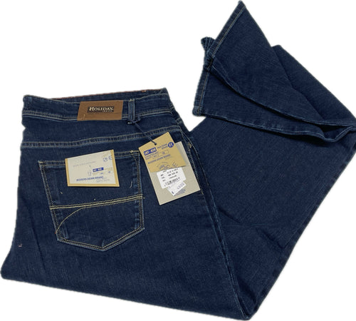Holiday Blu Jeans Holiday vita Regular fine serie denim scuro jeans 98% cotone Magazzinieuropa