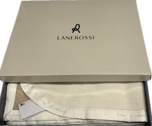 Carica l'immagine nel visualizzatore di Gallery, Lanarossi srl Lanerossi coperta pura lana vergine 95% e 5% Cashmere misura MAXI 230x270 panna Magazzinieuropa