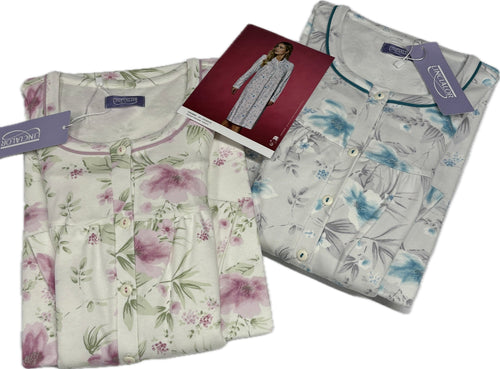 Linclalor Camicia da notte caldo cotone Linclalor con Carrè ampio 2026 Magazzinieuropa