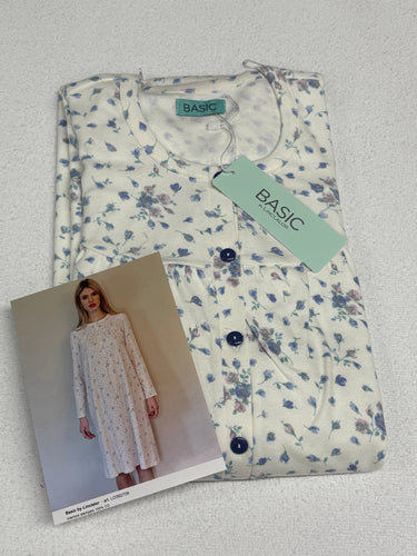 Linclalor Camicia da notte caldo cotone Linclalor fiori fine serie metà prezzo 2026 Magazzinieuropa